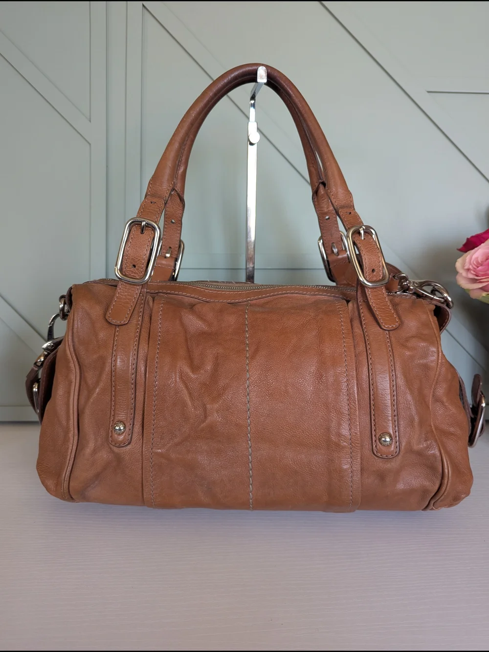 Vintage Tod's G-Line Easy Sacca Satchel Bag